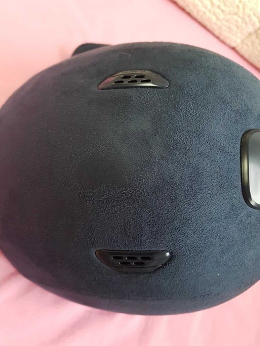 Toczek kask jeździecki FOUGANZA C 700 rozmiar 57 cm welur
