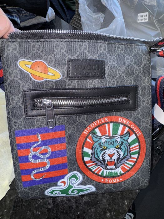 Bolsa de homem modelo exclusivo GG