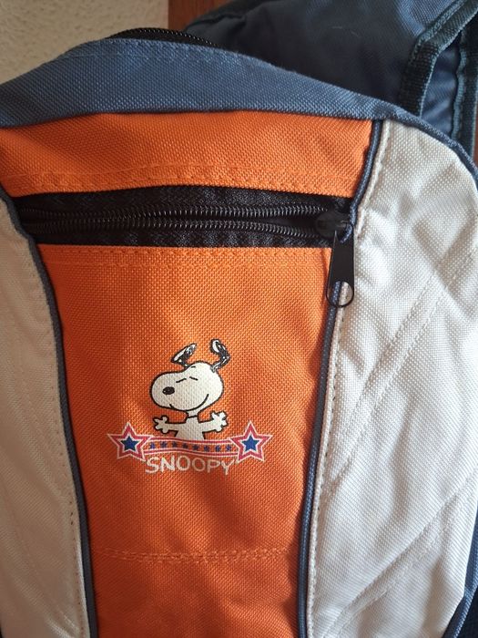 Mochila unisexo snoppy