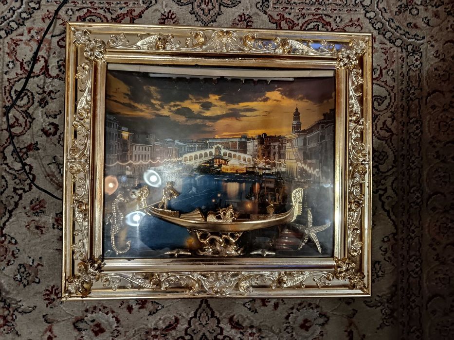 Картина с подсветкой Италия