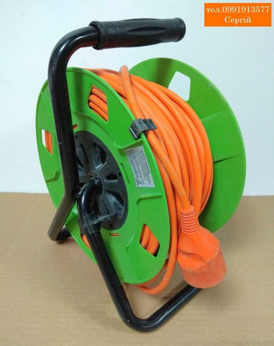 Удлинитель Переноска Mckenzie Enrouleur de Jardin 50м 3х1,5мм² Франция