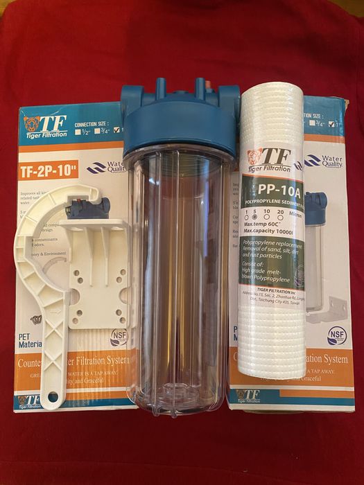 Фільтр колбовий TIGER FILTRATION TF-2P-10 “1” “1/2” “3/4”