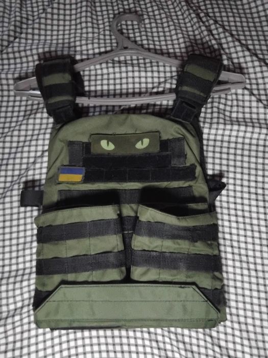 Тактичний жилет для пластин без плит плитоноска