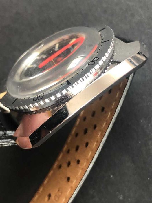 Cauny Submarine 17 rubis como novo Relógio corda mergulho homem