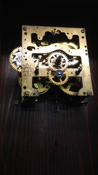 254 Zegar wiszący mechaniczny Junghans z 1912 roku
