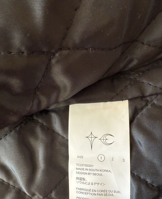 Leather Jacket Thug Club Black