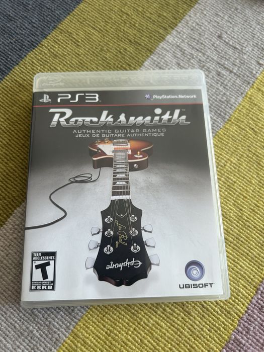 Rocksmith PS3 + Cabo Real Tone + Manuais | Completo e em Excelente Estado