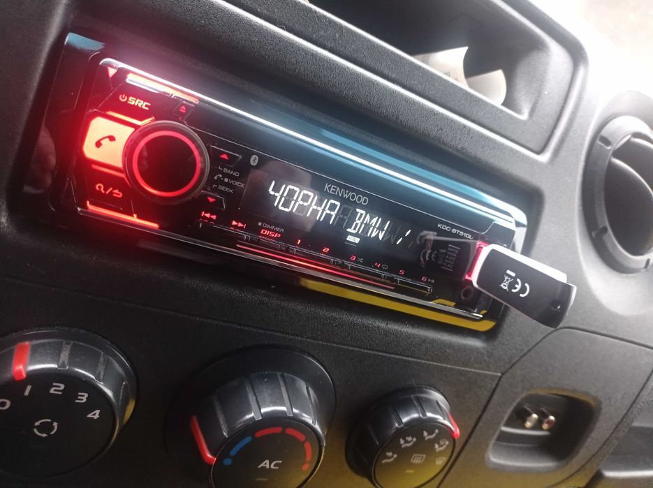 Radio Samochodowe KENWOOD BLUETOOTH MP3 AUX USB Sterowaniem Subem