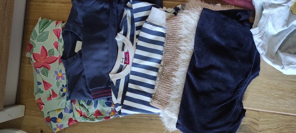 Wór ubranek zima 122