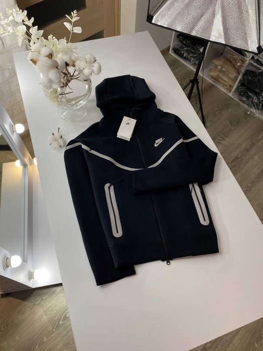 Зіп-Худі Nike Tech Flecce Reflective/Кофта Найк Теч Фліс Рефлектив