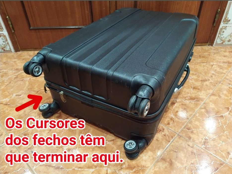Mala malas de porão até 23 kg viagem carro casa quarto apartamento.