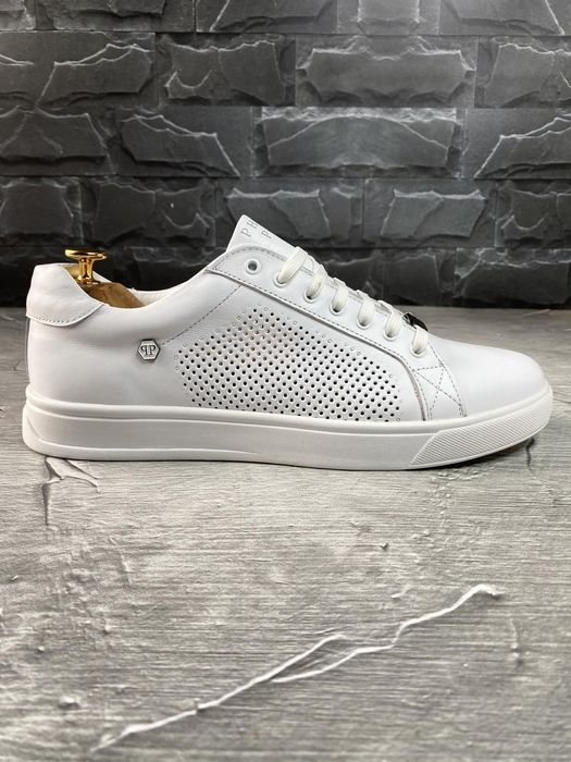 Летние кеды мокасины 40-45 Philipp Plein