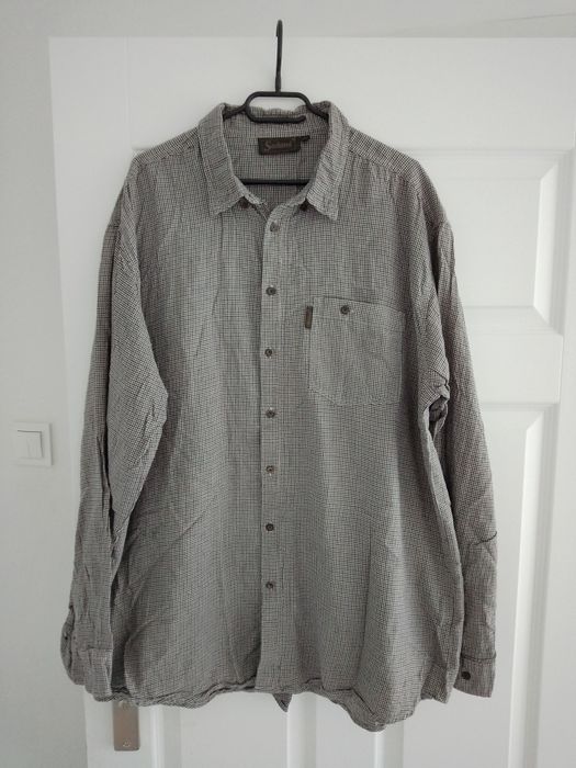 Seeland 4XL bawełniana koszula codzienna w kratę casual duży rozmiar