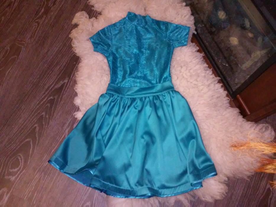 Бейсик на 8-10 лет для танцев платье танцевальное сукня бейзик