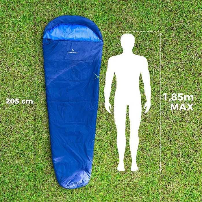 NOVO- Saco de dormir, impermeável para caminhadas, acampamentos