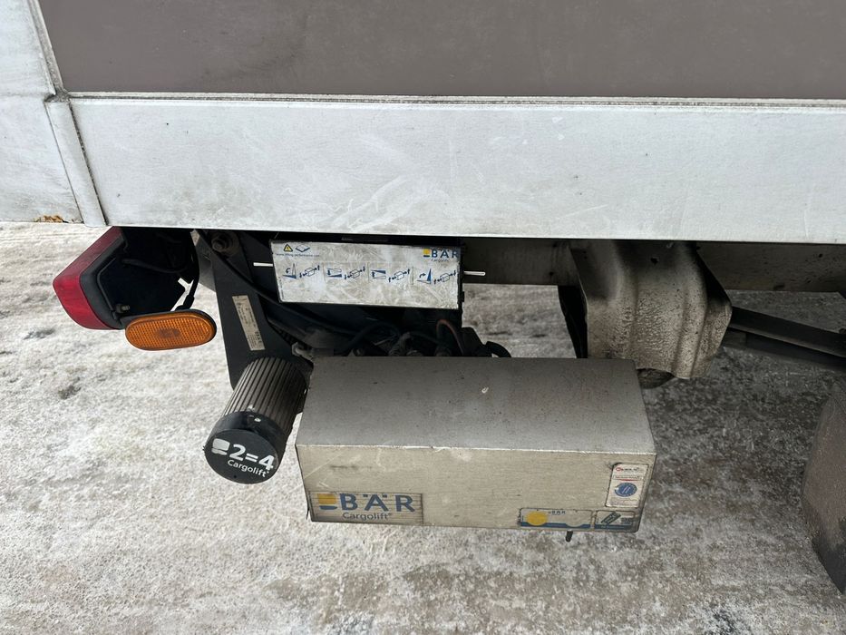 Kontener z winda vw crafter