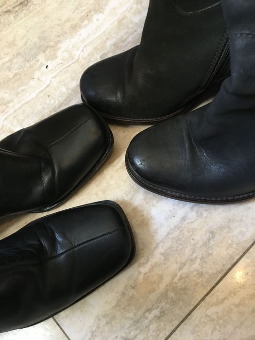 Gino Rossi, Gabor, 2 pary 36, 23 cm, kozaki , skóra naturalna