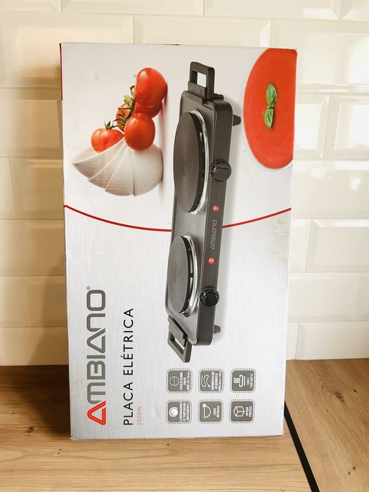 Fogão / placa eléctrica dupla