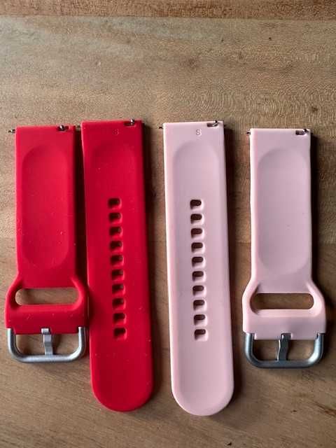 Zestaw 8 wymiennych opasek 22 mm Różne kolory