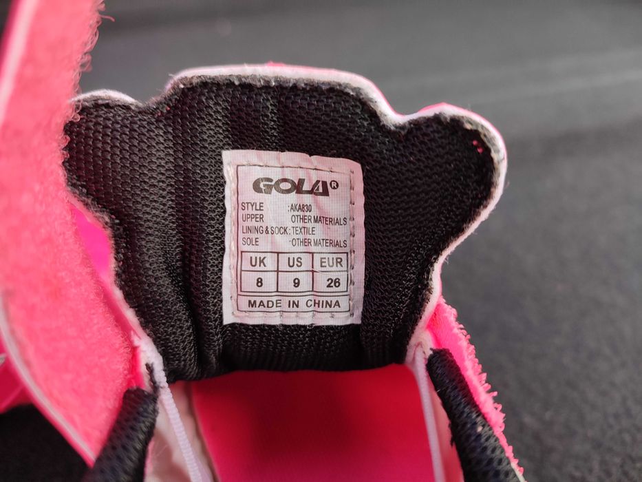 Футбольные бутсы с шипами Gola AKA830, р. 26 (стелька 16 см)