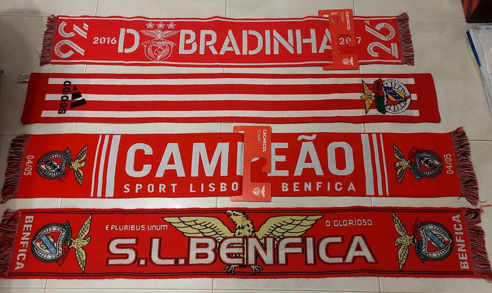 4 Cachecois do Benfica
