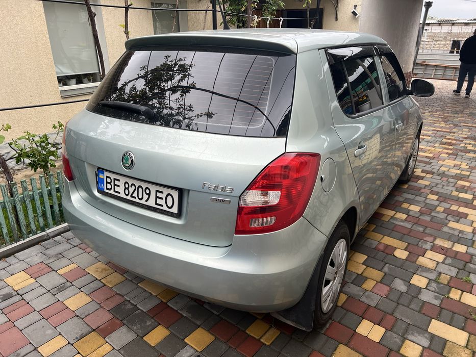 Skoda Fabia 1.4 на газу!