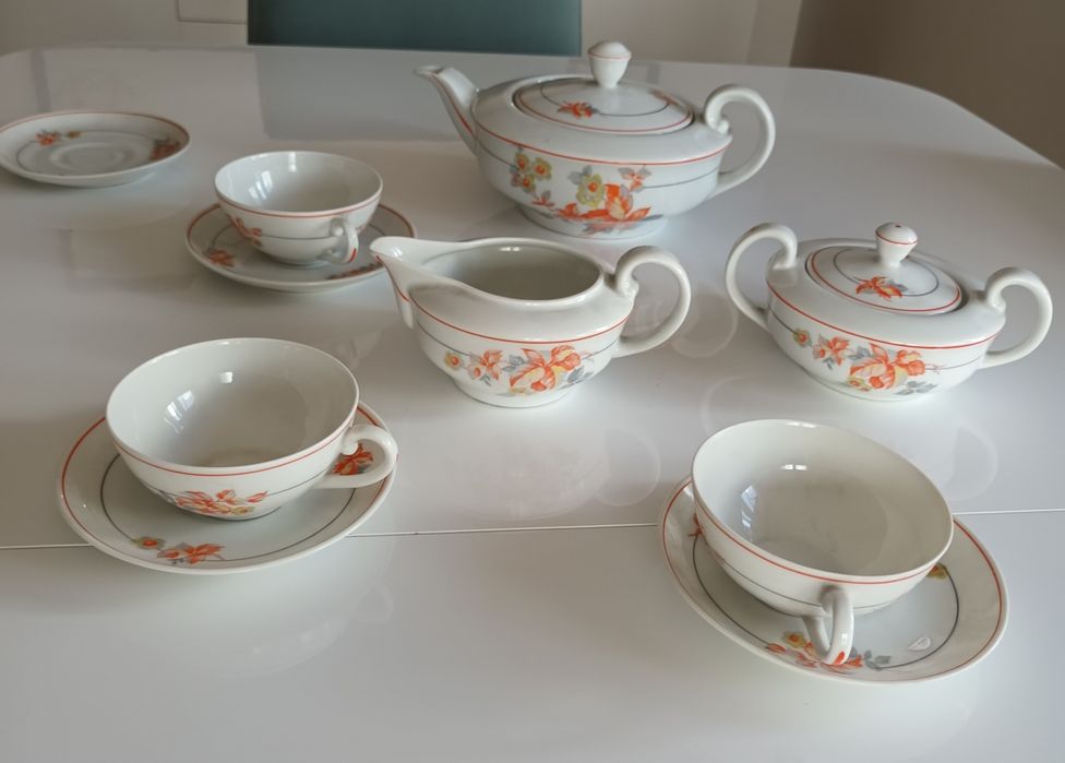 Serviço de chá Vista Alegre.