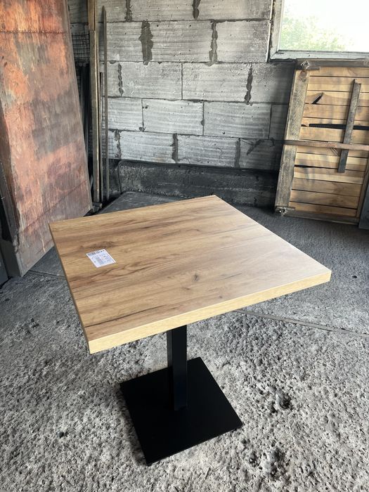 Стіл для кафе, опора для столу лофт, опора з пластиною