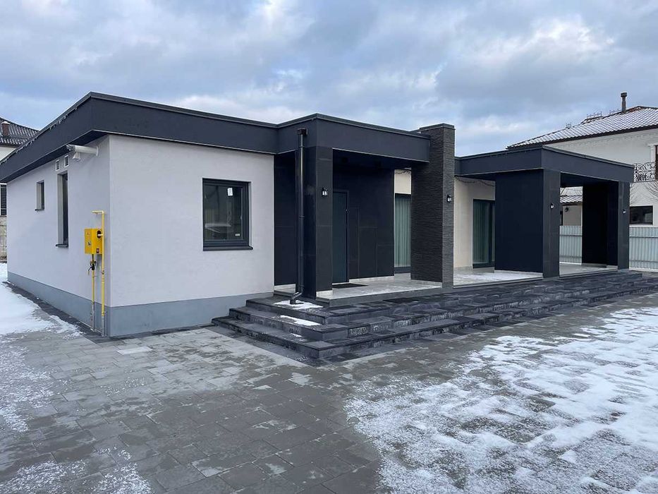 Енергоефективний будинок 168 м2 за 45 днів з СІП панелей в Тетієві