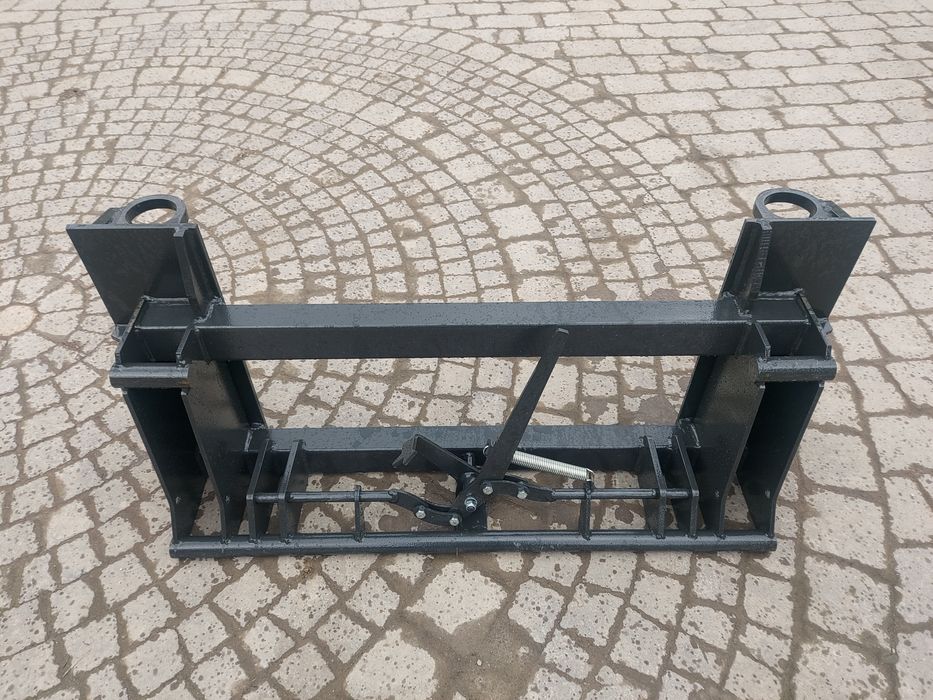 Adaptacja z Ładowarki JohnDeere na ramkę Euro ! Manitou Jcb Cat