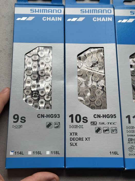 Ланцюги SRAM Shimano цепи