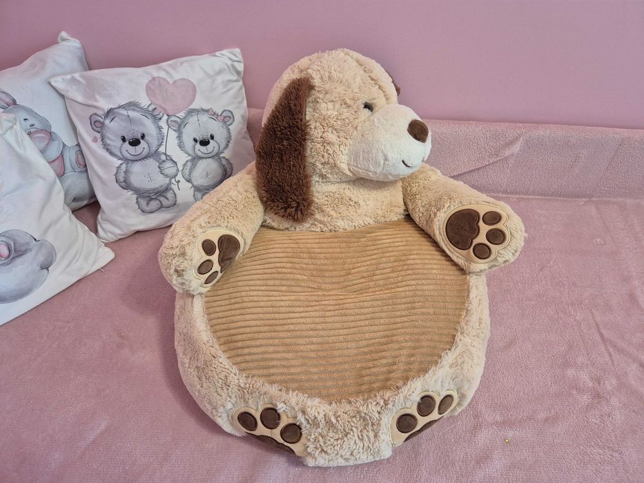 Pluszowy Fotel Puf Przytulanka Piesek dla dzieci 47cm Max & Sax