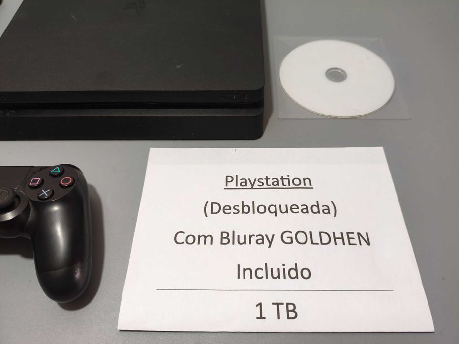 Playstation 4 Slim 1TB (Desbloqueada)