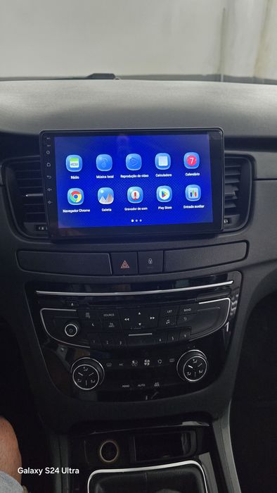 Rádio Android 14 com GPS Peugeot 508 (Artigo Novo)