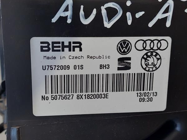 Chauffage / sofagem completa AUDI A1 Sportback (8XA, 8XF)