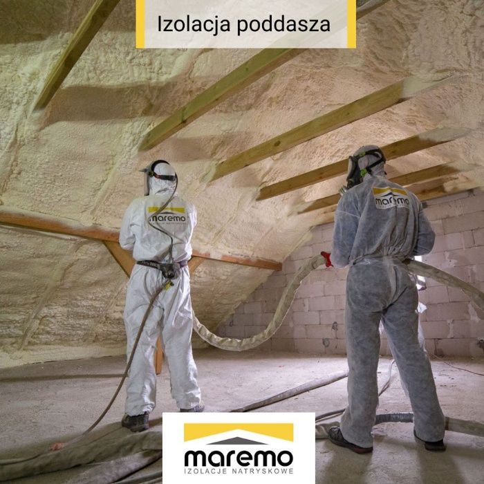 Ocieplanie pianą PUR,izolacje natryskowe, docieplenia pianą,pianka PUR