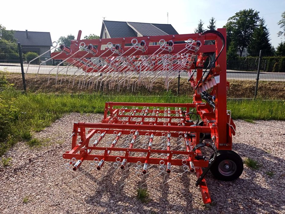 Chwastownik producent Jar-Met, brona eko + siewnik poplonu