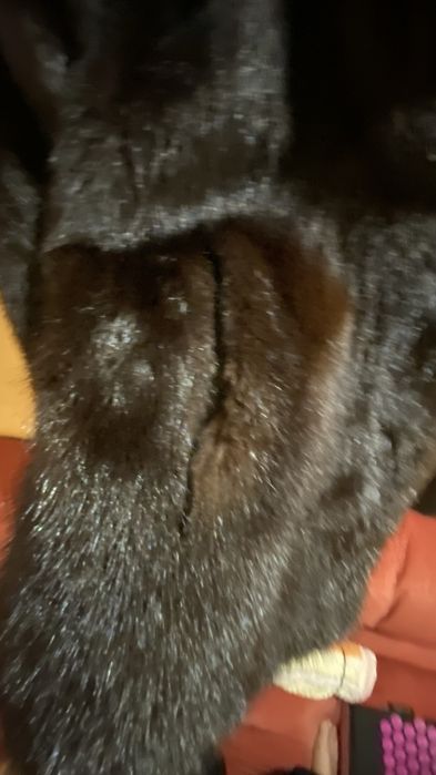 Шуба норкова цільна автоледі