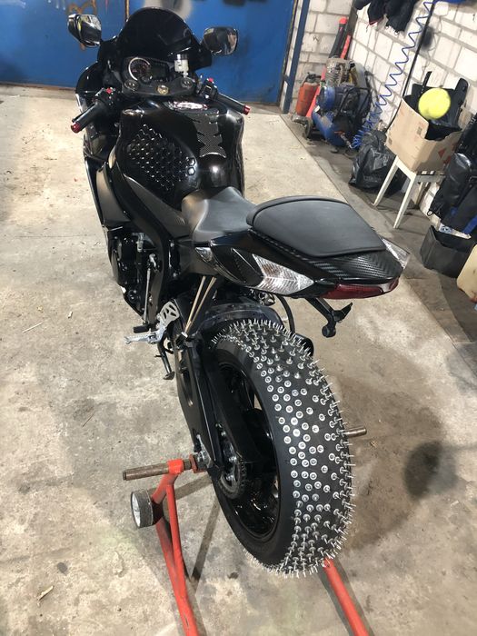 Мото резина шипована для снігу та льоду 120/70R17 190/55R17