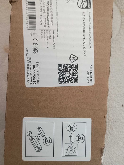 Lampa ledowa Philips coreline trunking gen2 ll217x