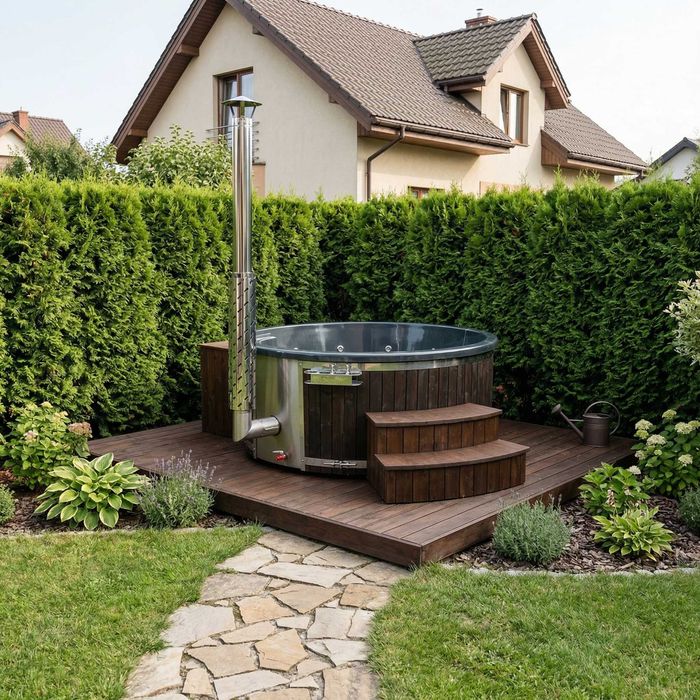 BALIA OGRODOWA | Ruska Bania | Jacuzzi | HOT TUB