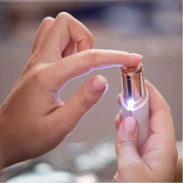 Женский триммер для лица, эпилятор в виде губной помады  FLAWLESS