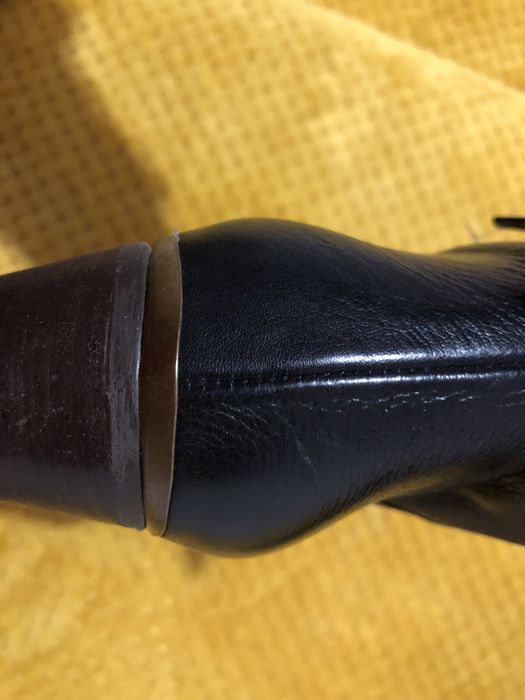 Botas todas em pele Tam.40