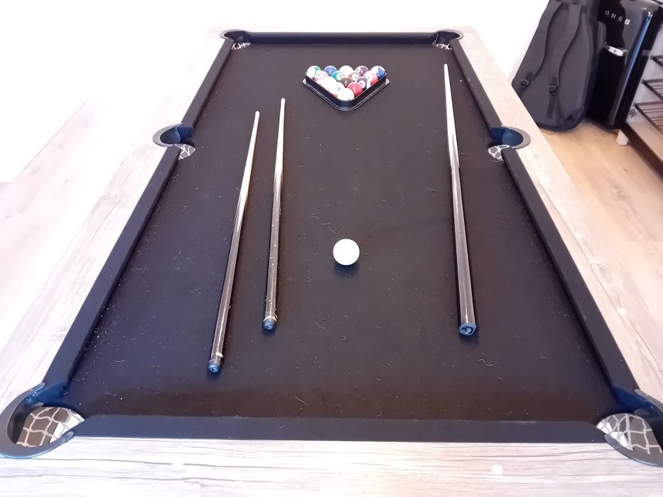 Mesa de Bilhar + Tampo de Jantar | Design Moderno | Excelente Es