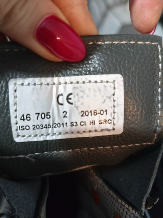 Buty robocze rozmiar 46