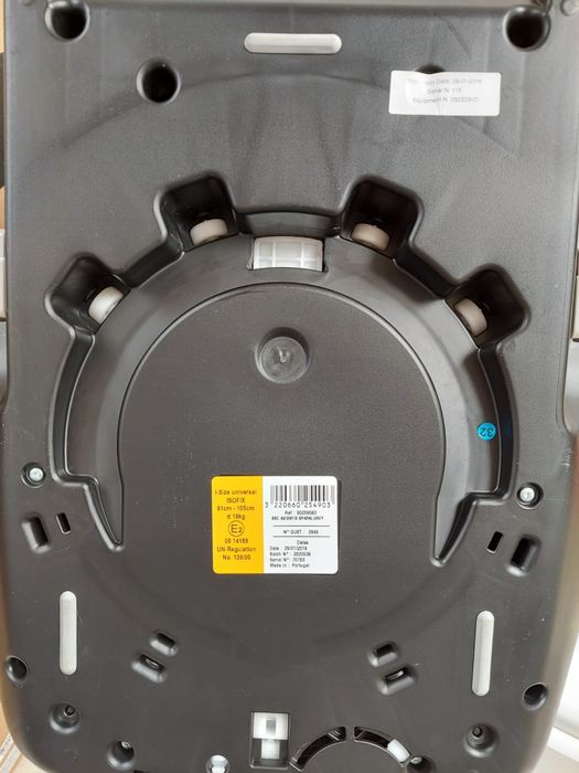 Cadeira com isofixo, roda 360°