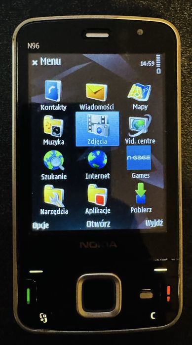 Stary telefon nokia N96