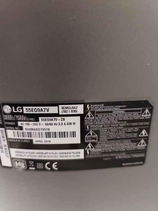 TV LG 55 polegadas