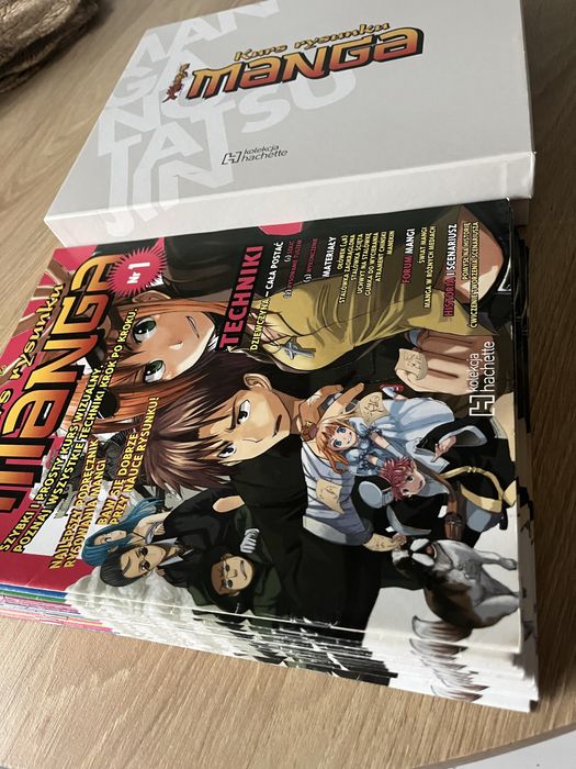 Manga- kurs rysunku 17 zeszytów