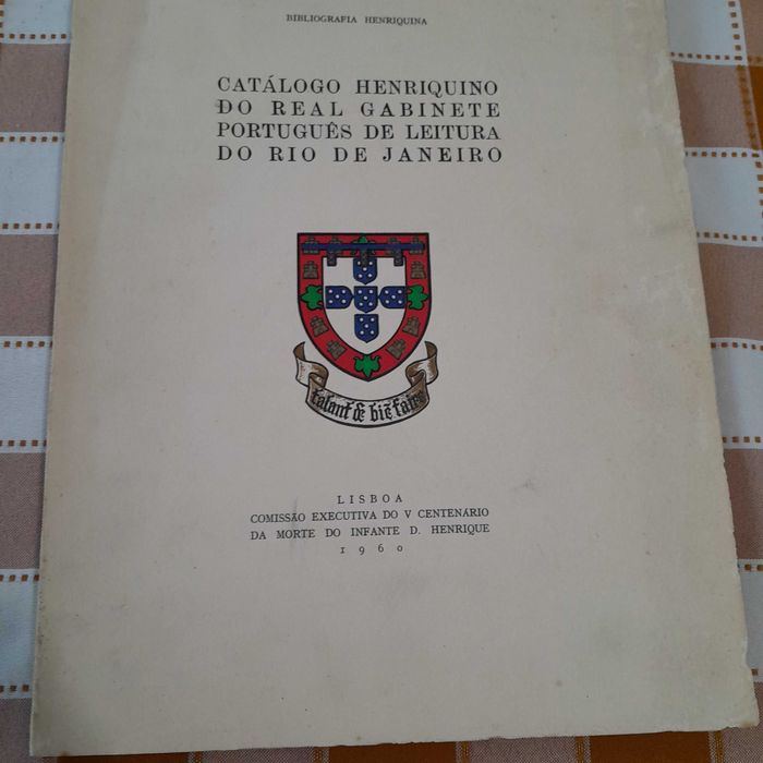 Catálogo Henriquino do Real Gabinete Português Leitura Rio de Janeiro